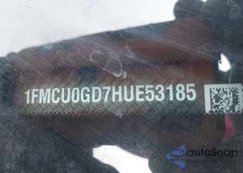 2017 Ford Escape Se z USA, uszkodzony, nr VIN 1FMCU0GD7HUE53185